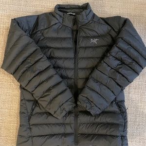 Arc'teryx puff jacket, Large, Black